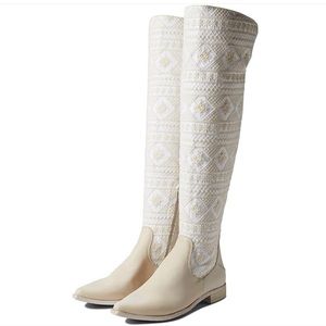 Free People Bren Textile Slouch Boot